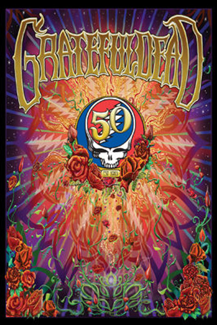 Grateful Dead 50th Poster