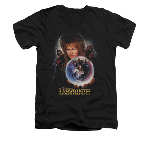 Labyrinth V Neck T-Shirt - I Have A Gift