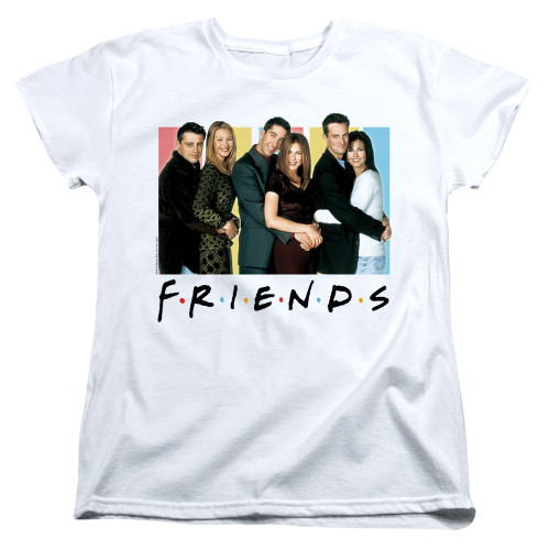 Friends Womans T-Shirt - Cast Logo