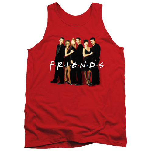 Friends Tank Top - Cast In Black