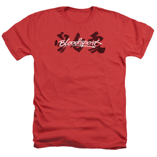 Bloodsport Heather T-Shirt - Kanji