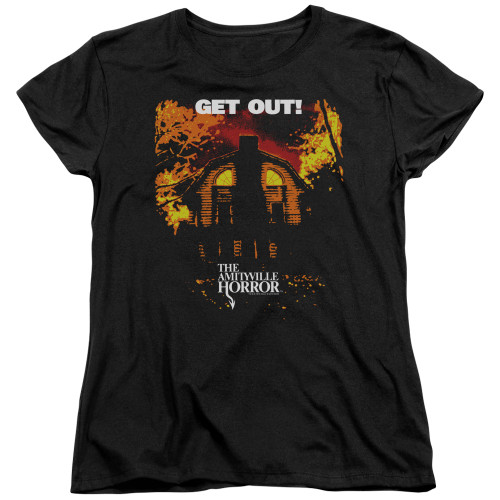 Amityville Horror Womans T-Shirt - Get Out