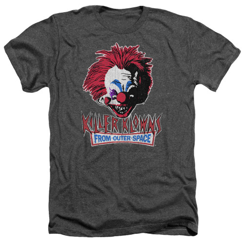 Killer Klowns From Outer Space Heather T-Shirt - Rough Clown