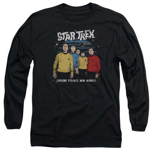 Star Trek Long Sleeve Shirt - Stange New World