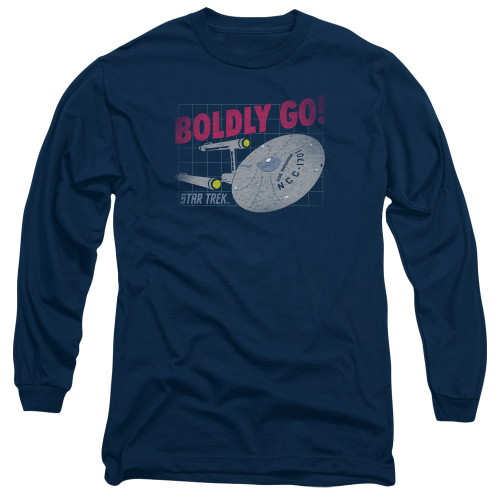 Star Trek Long Sleeve Shirt - Boldly Go
