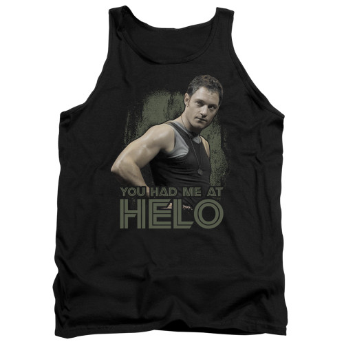 Image for Battlestar Galactica Tank Top - You Had Me at Helo