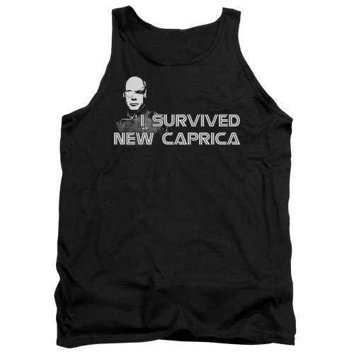 Image for Battlestar Galactica Tank Top - I Survived New Caprica