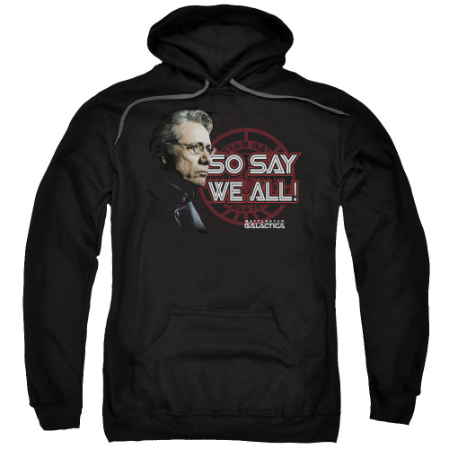 Image for Battlestar Galactica Hoodie - So Say We All