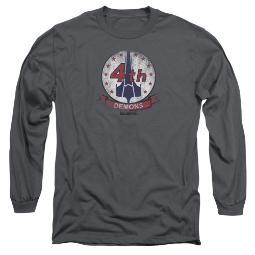 Image for Battlestar Galactica Long Sleeve Shirt - Demons Badge