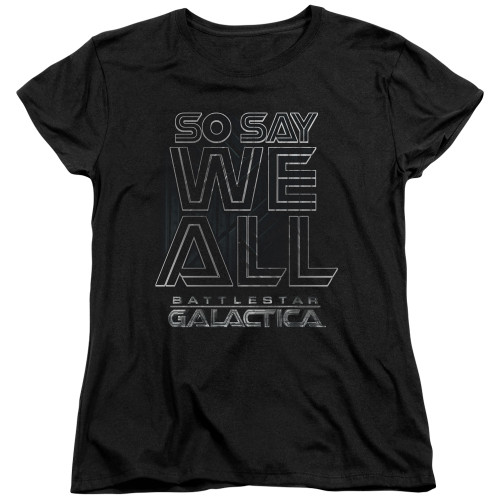 Image for Battlestar Galactica Womans T-Shirt - Together Now