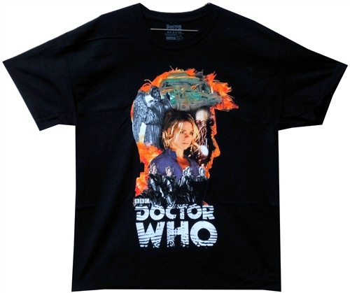 Doctor Who T-Shirt - 10th Doctor Head