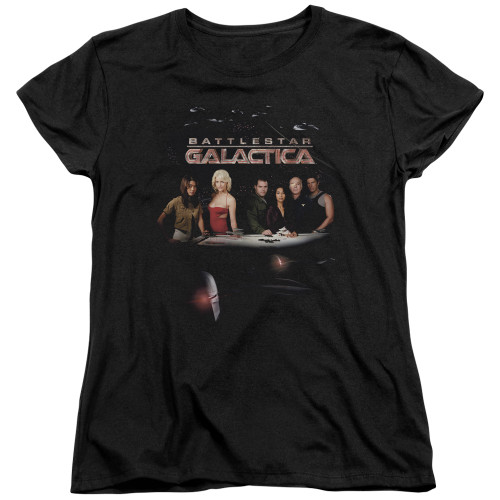 Image for Battlestar Galactica Womans T-Shirt - Destiny