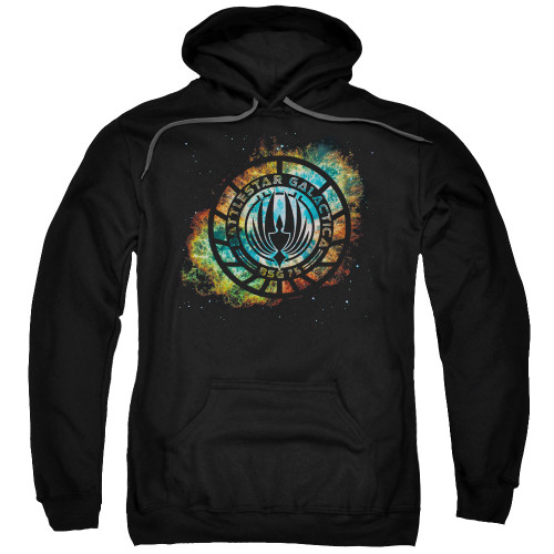 Image for Battlestar Galactica Hoodie - Emblem Knock-Out