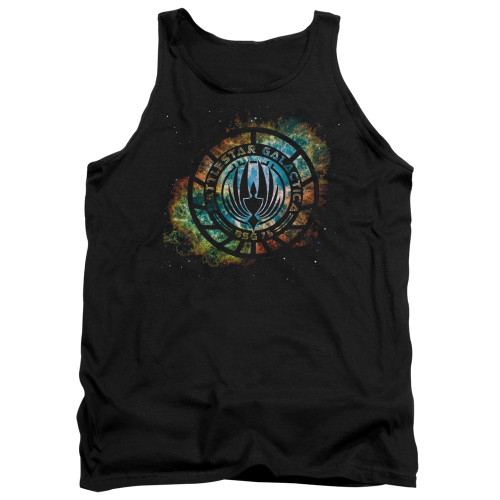 Image for Battlestar Galactica Tank Top - Emblem Knock-Out