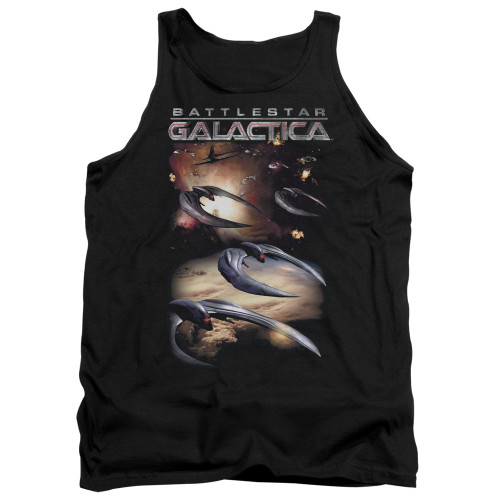 Image for Battlestar Galactica Tank Top - When Cylons Attack