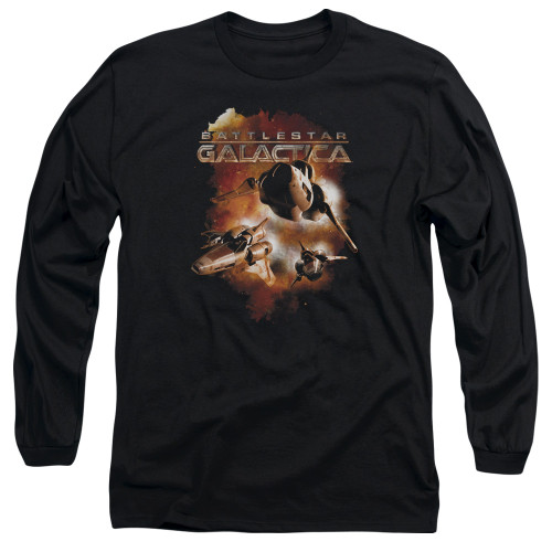 Image for Battlestar Galactica Long Sleeve Shirt - Vipers Stretch