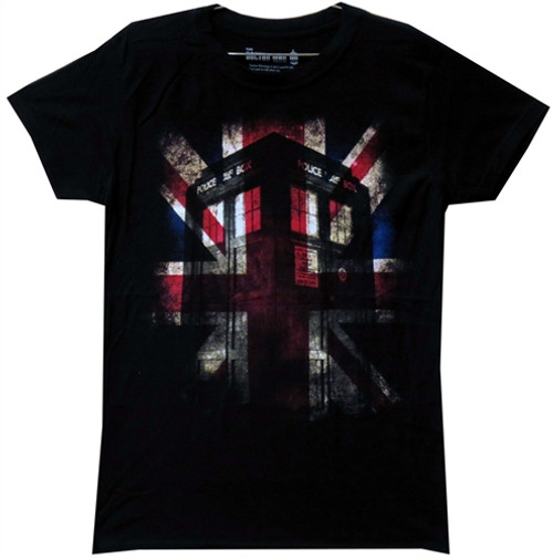 Doctor Who Girls T-Shirt - Union Jack