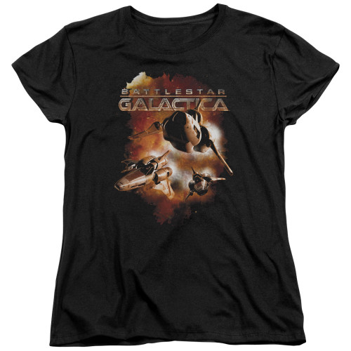Image for Battlestar Galactica Womans T-Shirt - Vipers Stretch