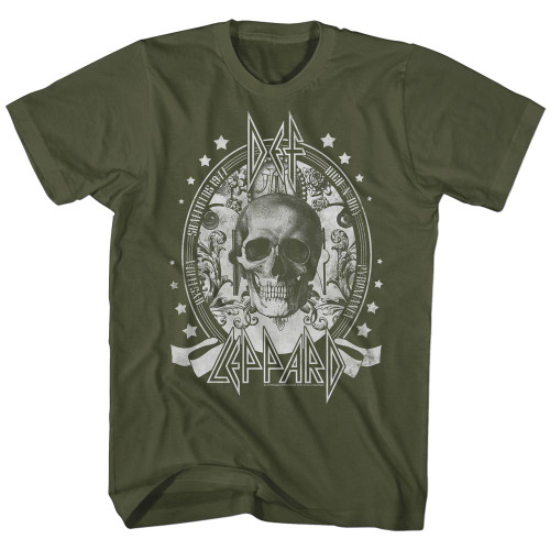 Image for Def Leppard T-Shirt - Skull