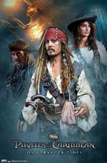 Pirates of the Caribbean Poster - 4 Group Poster