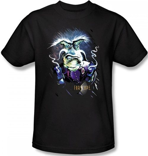 Image Closeup for Farscape Rygel Smoking Guns T-Shirt