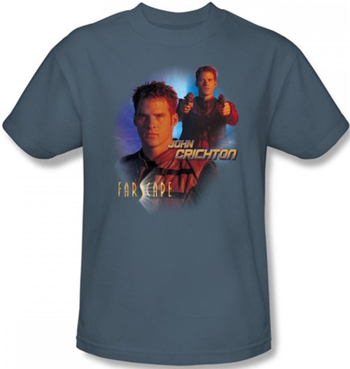 Image Closeup for Farscape John Crichton T-Shirt