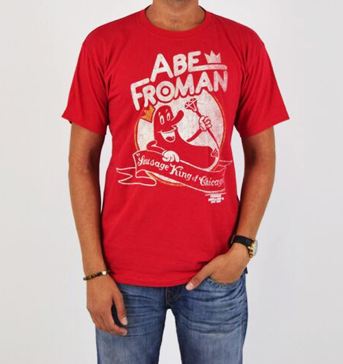 Ferris Bueller Abe Froman Sausage King of Chicago T-Shirt