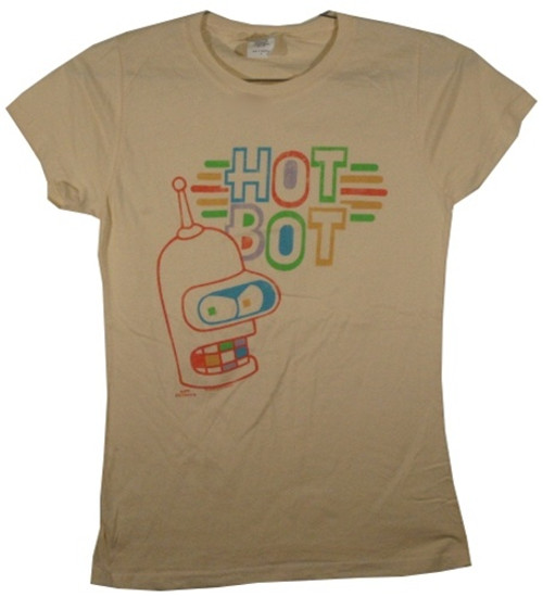 Futurama Girls T-Shirt - Hot Bot