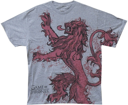 Image Closeup for Game of Thrones Lannister Logo T-Shirt