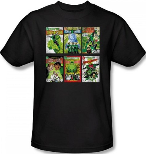 Image Closeup for Green Lantern Covers T-Shirt