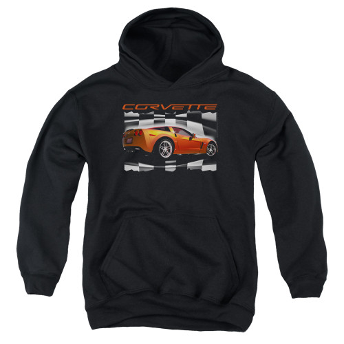 Image for Chevy Youth Hoodie - Orange Z06 Vette