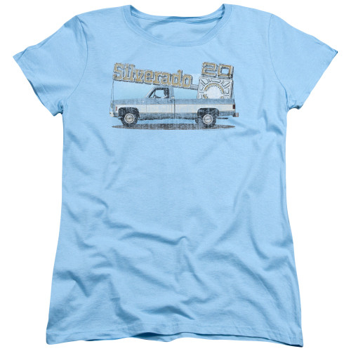 Image for Chevy Woman's T-Shirt - Old Silverado