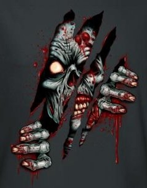 Zombie T-Shirt - Clawing Free