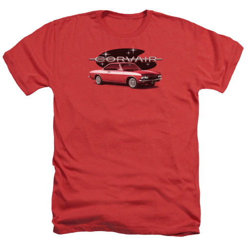 Image for Chevy Heather T-Shirt - 65 Corvair Mona Spyda Coupe