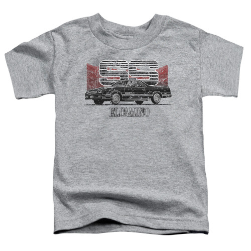 Image for Chevy Toddler T-Shirt - El Camino SS Mountains