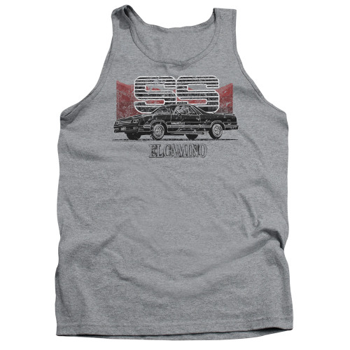 Image for Chevy Tank Top - El Camino SS Mountains