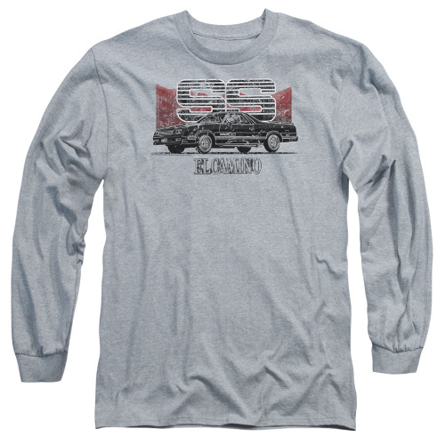 Image for Chevy Long Sleeve T-Shirt - El Camino SS Mountains