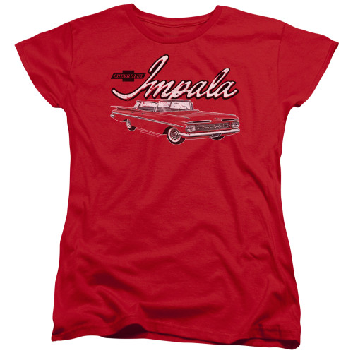 Image for Chevy Woman's T-Shirt - Classic Impala