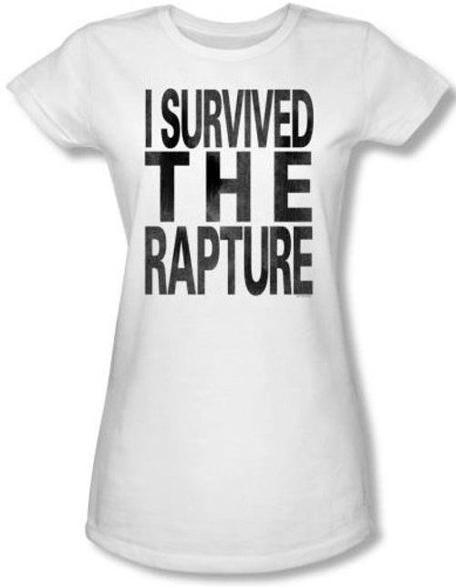 I Survived the Rapture Girls Shirt