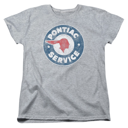 Image for Pontiac Woman's T-Shirt - Vintage Pontiac Service