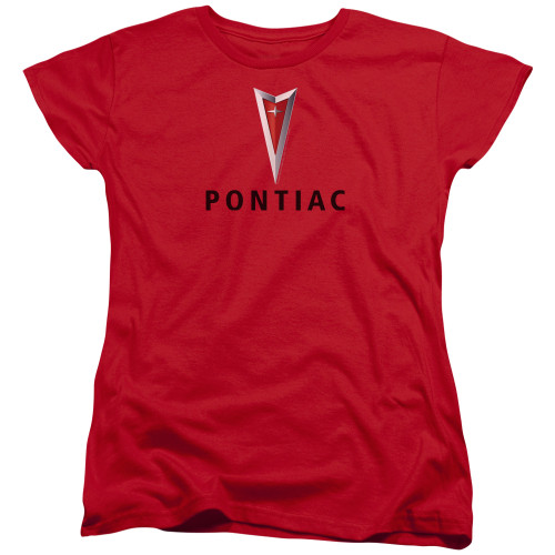 Image for Pontiac Woman's T-Shirt - Centered Arrowhead