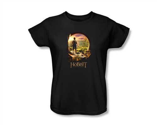 Image Closeup for The Hobbit Womens T-Shirt - In Door