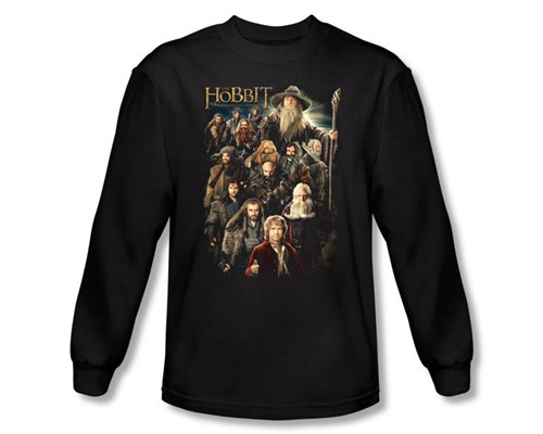 Image Closeup for The Hobbit Somber Company long sleeve T-Shirt