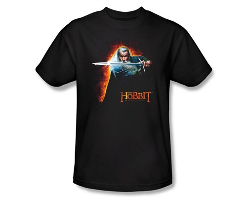 Image Closeup for The Hobbit Secret Fire T-Shirt