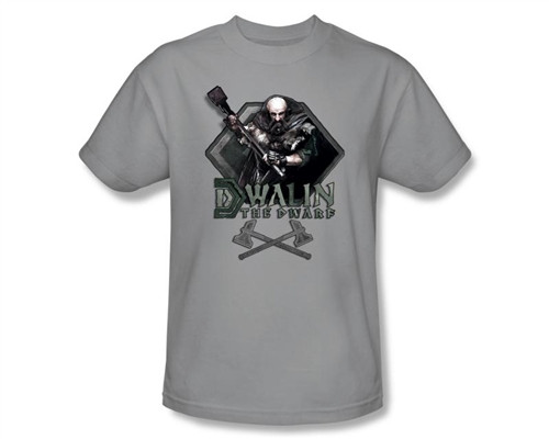 Image Closeup for The Hobbit Dwalin the Dwarf T-Shirt