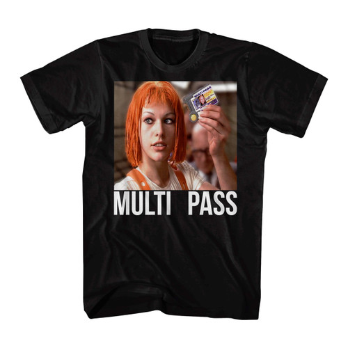 Image for The Fifth Element Multi Pass T-Shirt