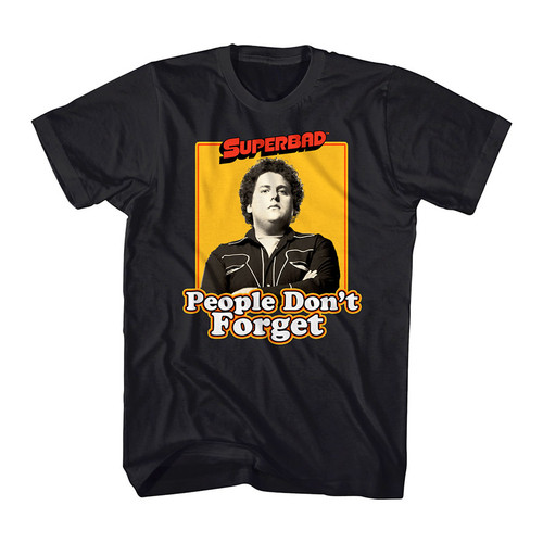 Image for Superbad Never Forget T-Shirt