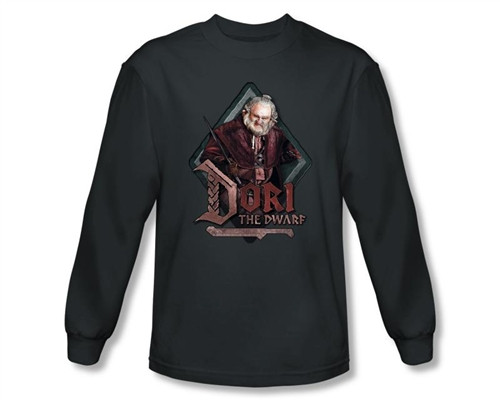 Image Closeup for The Hobbit Dori the Dwarf long sleeve T-Shirt