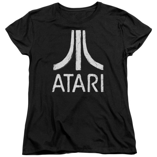 Image for Atari Woman's T-Shirt - Rough Logo