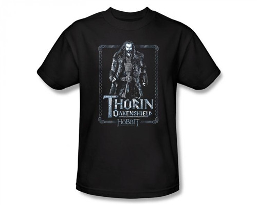 Image Closeup for The Hobbit Thorin Stare T-Shirt